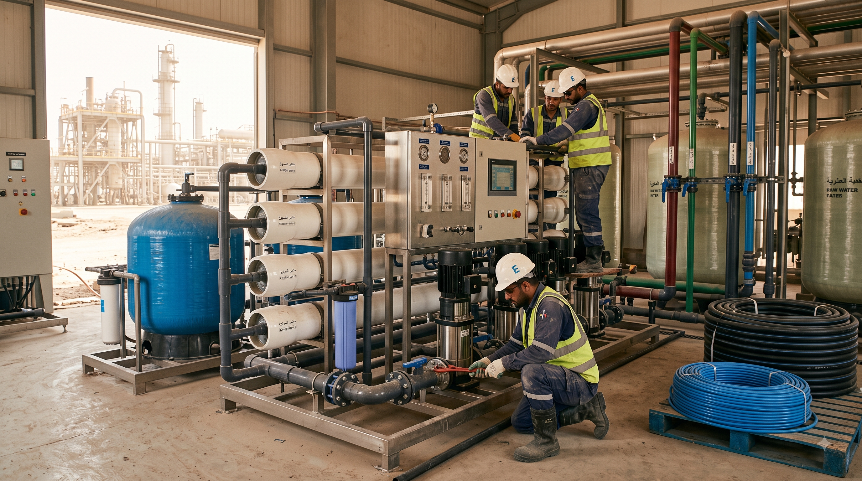Water Purification System (R.O.) Implementation for ENI / ZFOD