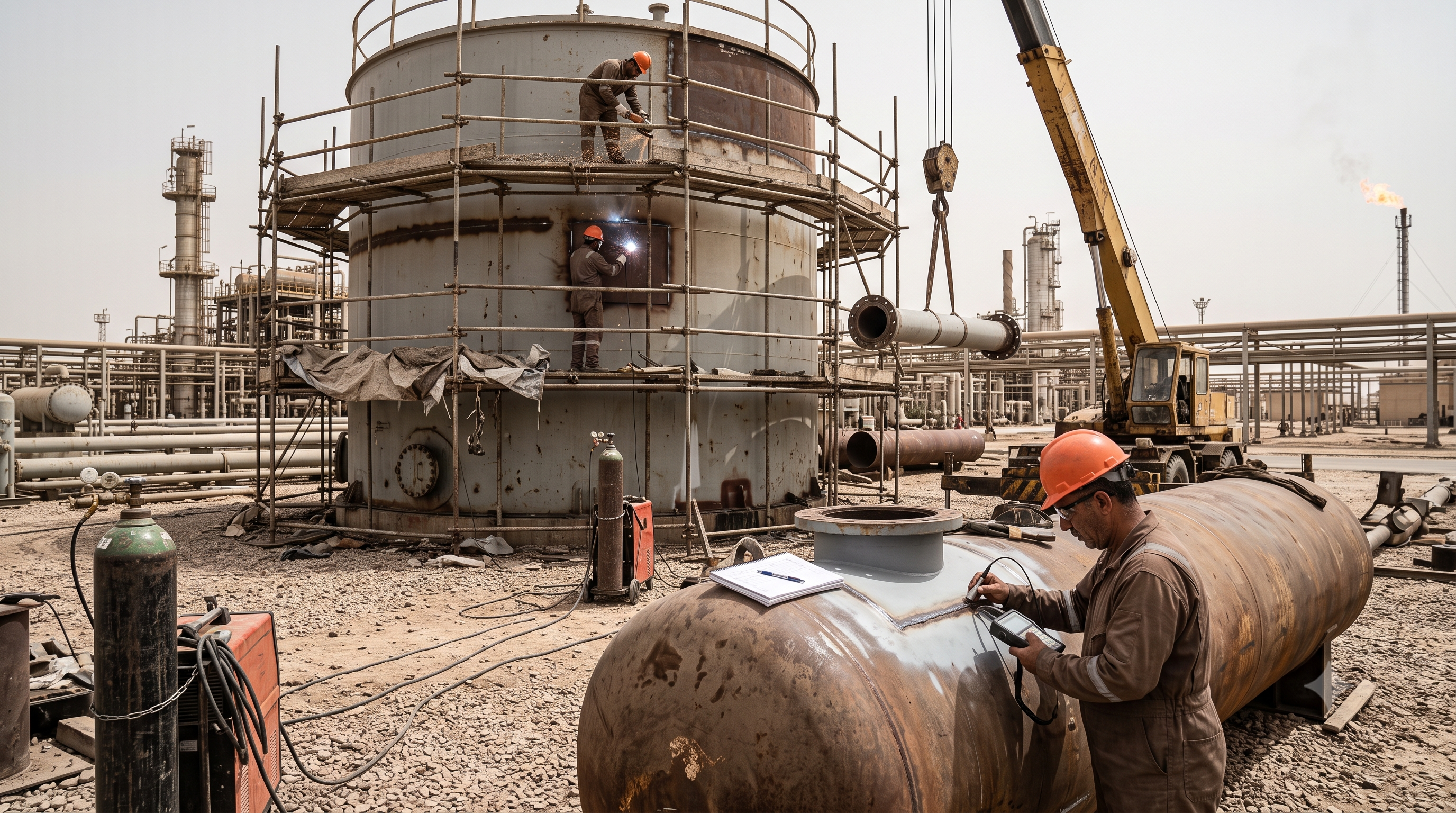 Tank and pressure vessel rehabilitation