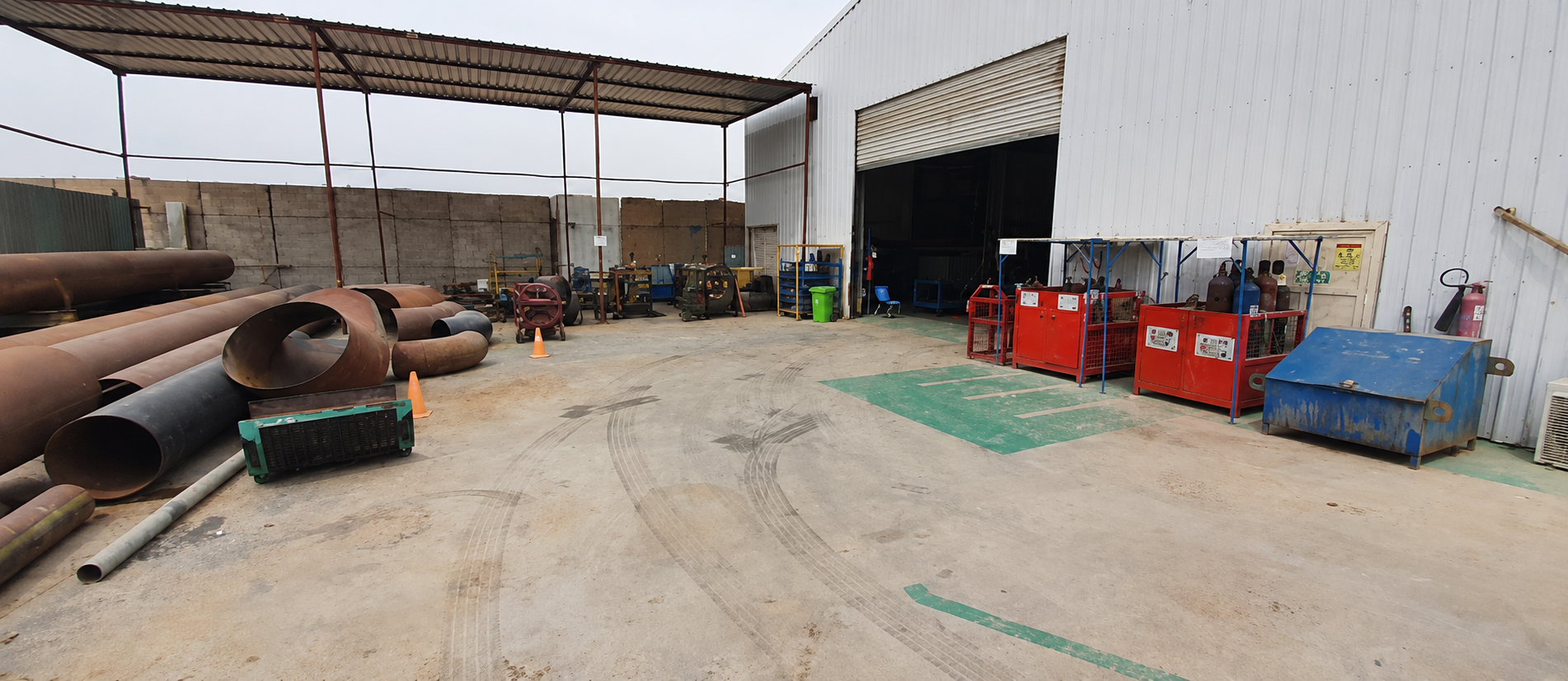 ASE fabrication yard
